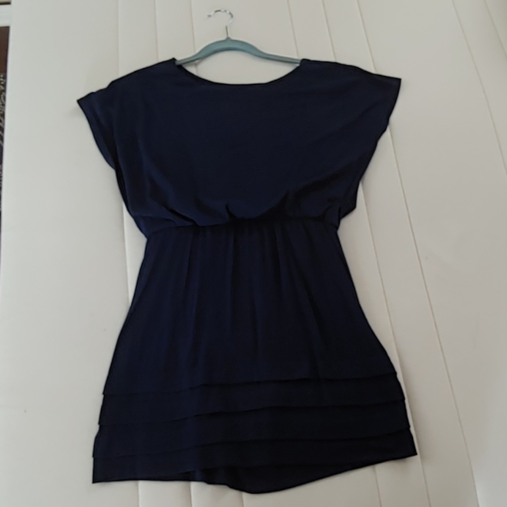 Navy blue dress